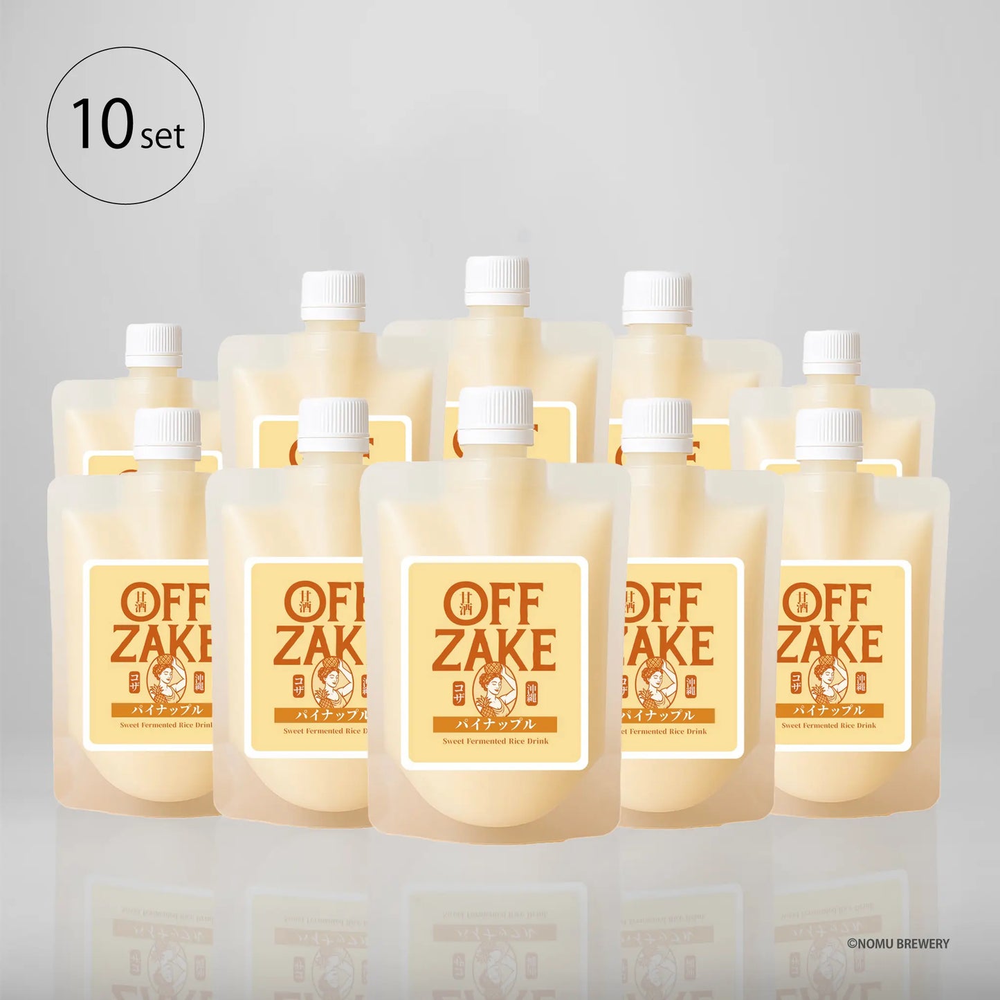 甘酒 OFFZAKE-オフザケ-　パイナップル（Pine Apple）セット